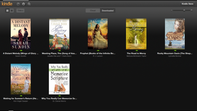 My Kindle Books (at the moment)